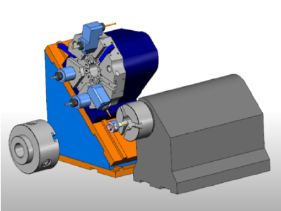 BobCAD-CAM_LATHE_MILLTURNモジュール_マシンシミュレーション