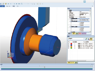 BobCAD-CAM_LATHE_MILLTURNモジュール_3Dシミュレーション