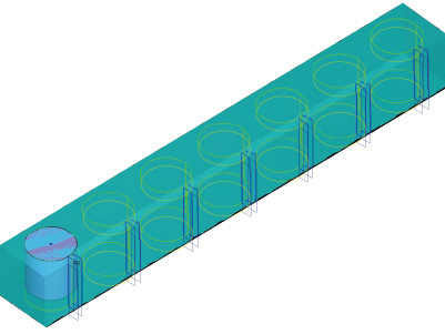 BobCAD-CAM_WIRE EDMモジュール_多数個取り