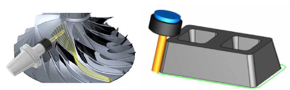 BobCAD-CAM_5AXISモジュール_ツールパス