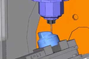 BobCAD-CAM_5AXISモジュール_マシンシミュレーション